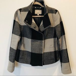Super cute plaid coat